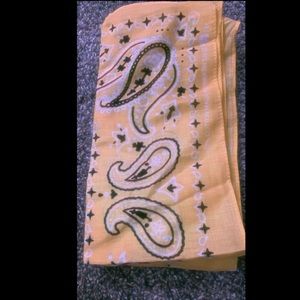 Bright Yellow Bandanna